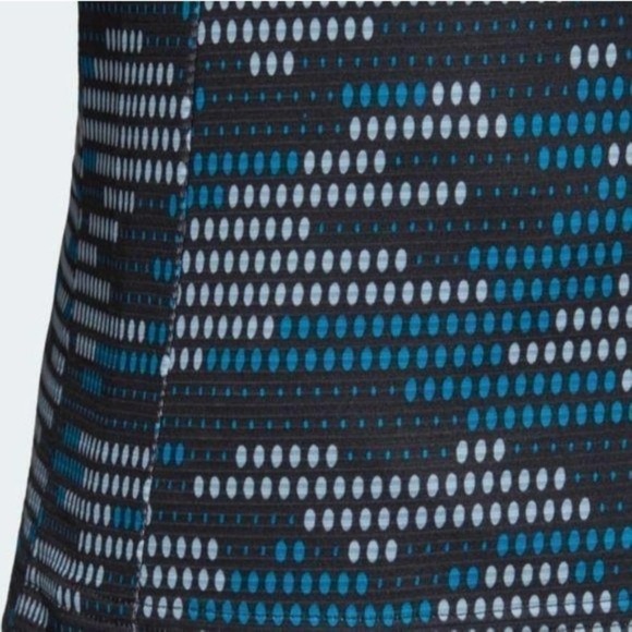 Adidas Primeblue Blue Black Logo Tee Shirt NWT XL - Picture 7 of 12